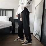 2025秋季新款美式复古加绒灯芯绒裤子男潮牌拖地休闲裤R2075-P35，男装卫衣，星座1703A-1