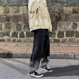 2025春秋季新款青春流行慵懒原宿渐变潮牛仔裤ins九分裤K1827-P40，男装牛仔裤，星座1703A-1