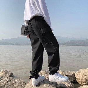 2025春秋季青春流行原宿潮流宽松时尚潮牌运动裤长裤百搭F63-P40图片