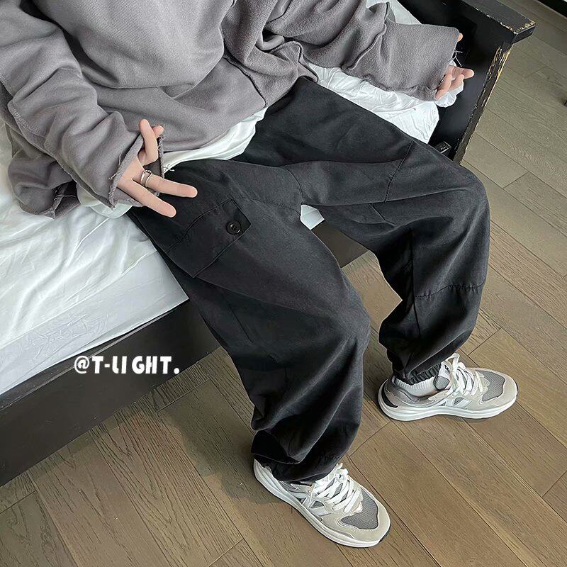 2025春秋季直筒工装裤男潮牌宽松ins百搭休闲裤男HK21074-P28,男装工装外套,星座1703A-1