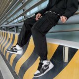 2025秋季新款韩版修身潮流中腰男原宿百搭慵懒简约牛仔裤696-P40，男装牛仔裤，星座1703A-1