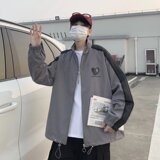 2025春秋季新款韩版潮流ins港风衣服学生原宿风痞帅外套JK18-P45，男装风衣，星座1703A-1