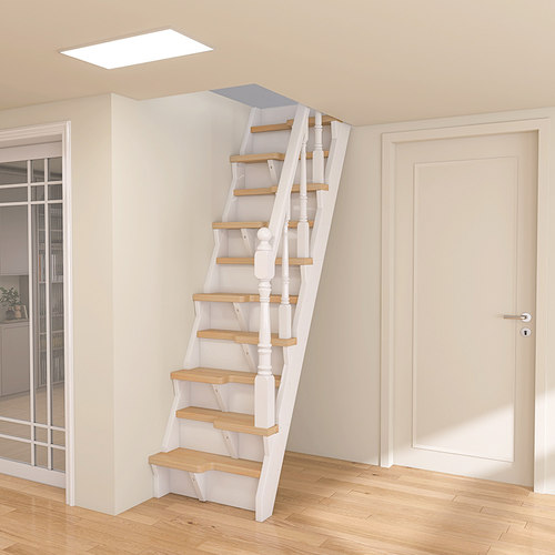 定制小空间木楼梯阁楼登高梯直梯