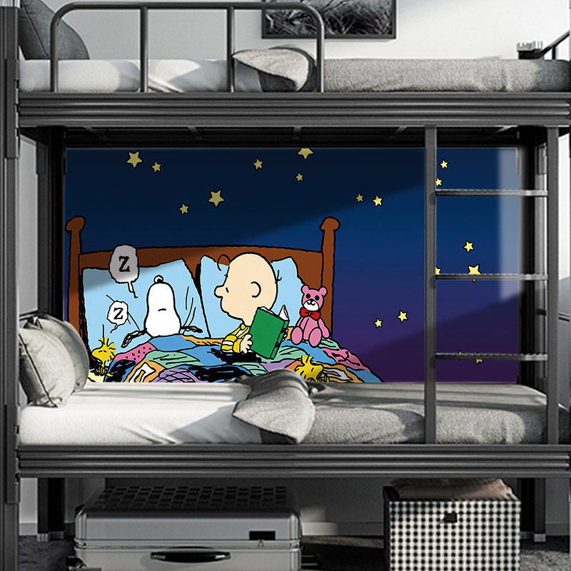 史努比海报墙贴辛普森宿舍卡通动漫卧室床头墙壁装饰贴纸墙画自粘