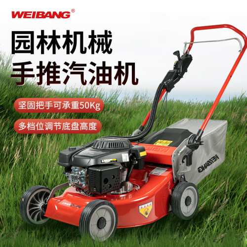WEIBANG本田动力汽油推草机