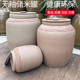 无釉土陶米罐老式 家用米缸陶瓷储米罐防潮防虫土陶茶叶罐密封罐子