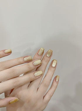 YA gel S-005罐装猫眼甲油胶 金黄色显白光疗甲油胶 5g 鸭子胶