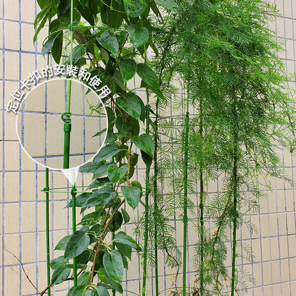 DIY花架配件8mm7mm4.0卡扣裸管尖帽伸缩圆圈保护帽套包塑钢管支架