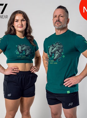 A7 BAR GRIP防滑T恤马到成功春节联名力量举深蹲卧推健身短袖透气