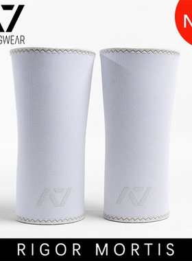 A7护膝7毫米PRO极地白套膝深蹲硬拉卧推力量举护腿健身IPF