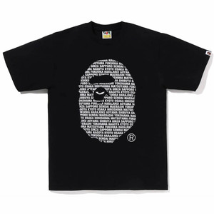 BAPE 短袖T恤小字母大猿头纯棉街头 日本代购直邮 JAPAN APE HEAD