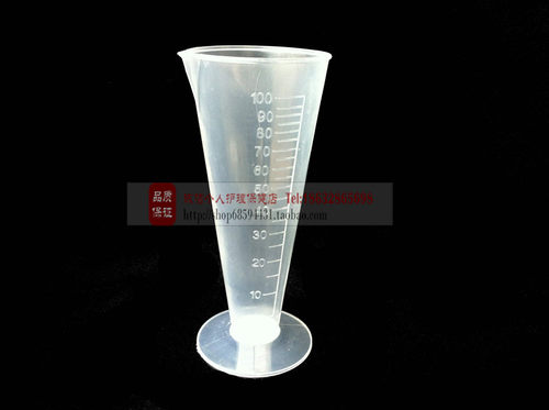 千团精工 塑料量杯 烘焙专用 厨房料理配比量杯100毫升