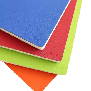 front前通DV79T笔记本莱尼纹竖纹软皮简约大方记事本加宽商务记事本本子100g纸书写不易洇墨考研本