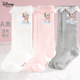 迪士尼儿童中筒袜秋冬季 女童蕾丝花边半筒袜子冰雪公主可爱棉袜女