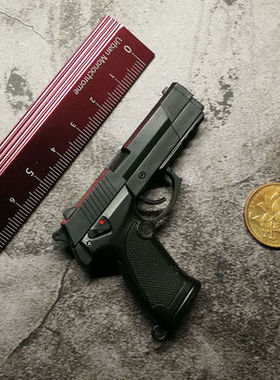 1:3小比例92G枪模钥匙扣塑料玩具不可发射可分解装卸弹匣STINGTOY