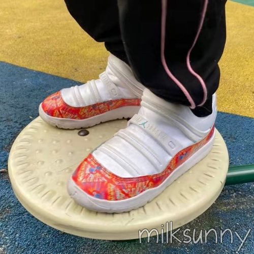 Jordanaj11轻便休闲一脚蹬学步鞋