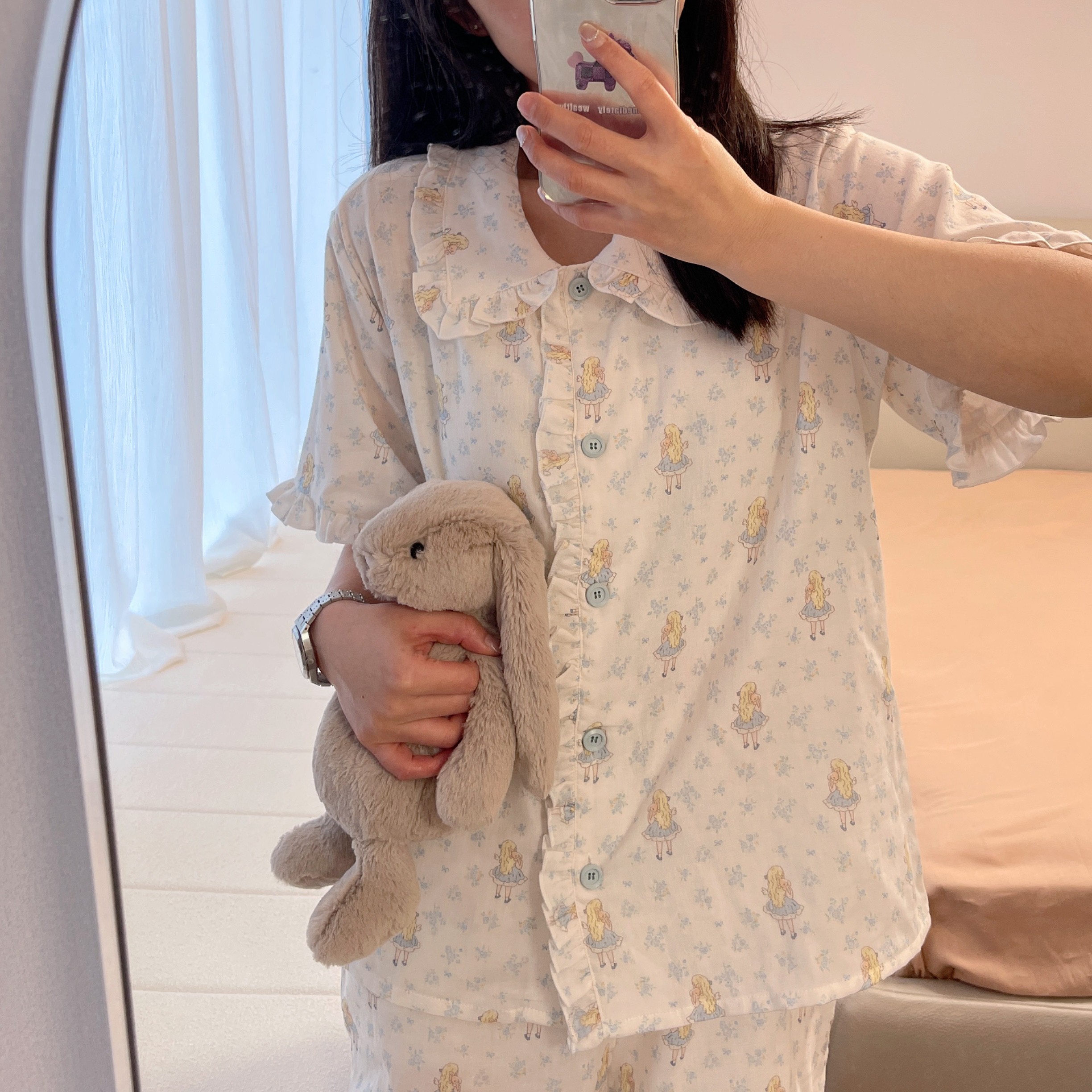 禾昊HohowHome娃娃领短袖套装