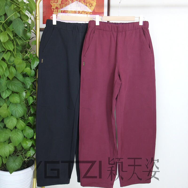 菲玛掂240295新款2024秋冬正品高腰肥腿香蕉休闲松紧腰加绒女裤