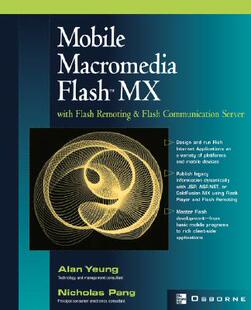【预售】Mobile Macromedia Flash MX: With Flash Remoting &