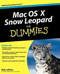 【预售】Mac Os X Snow Leopard For Dummies(R)