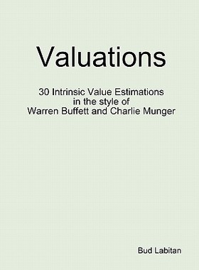 【预售】Valuations - 30 Intrinsic Value Estimations in the
