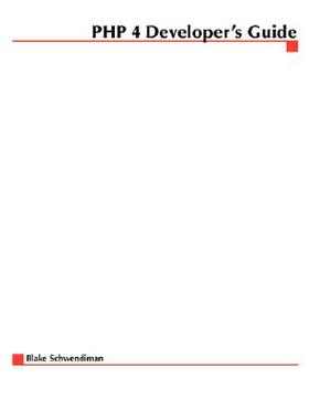 【预售】PHP 4 Developer's Guide