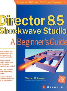 【预售】Director 8.5 Shockwave Studio