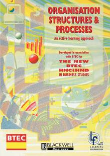 【预售】Organisation Structures And Processes - An Active