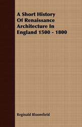 【预售】A Short History of Renaissance Architecture in