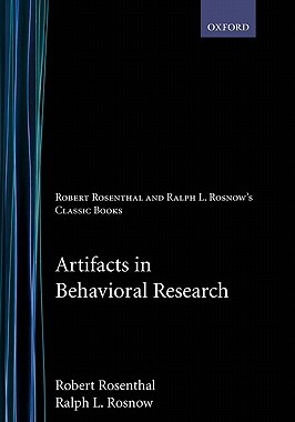 【预售】Artifacts in Behavioral Research: Robert Rosenthal