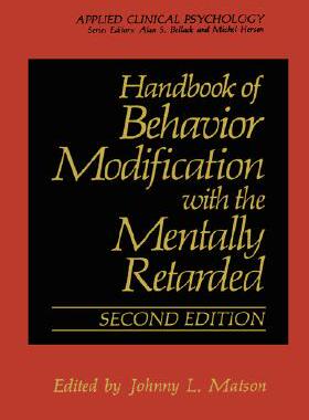 【预售】Handbook of Behavior Modification with the Mentally