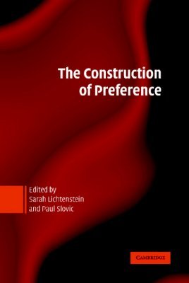 【预售】The Construction of Preference