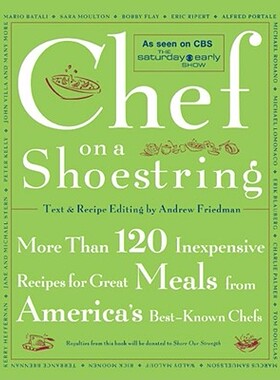 【预售】Chef on a Shoestring: More Than 120 Inexpensive