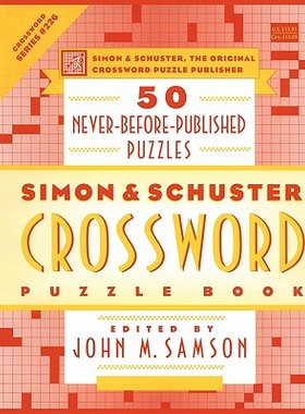 【预售】Simon & Schuster Crossword Puzzle Book: 50