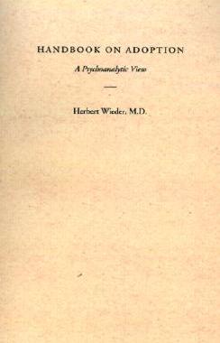 【预售】Handbook on Adoption: A Psychoanalytic View