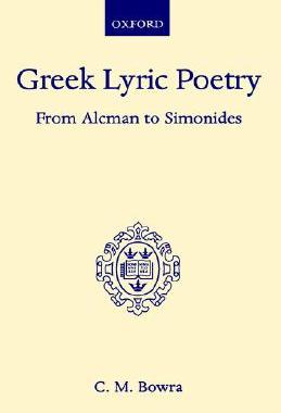 【预售】Greek Lyric Poetry from Alcman to Simonides