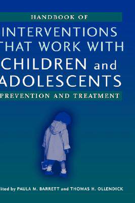 【预售】Handbook Of Interventions That Work With Children