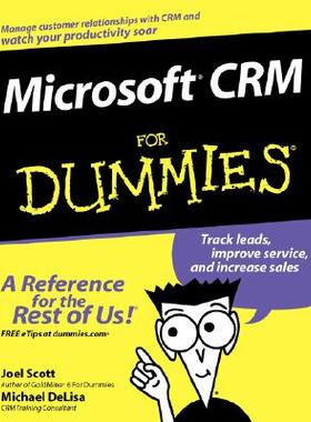 【预售】Microsoft Crm For Dummies
