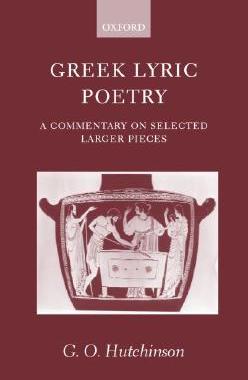 【预售】Greek Lyric Poetry ' a Commentary on Selected Larger