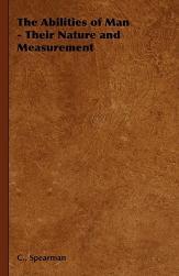 【预售】The Abilities of Man - Their Nature and Measurement