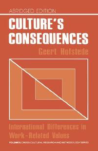 【预售】Culture's Consequences: International Differences in