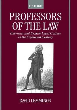 【预售】Professors of the Law: Barristers and English Legal