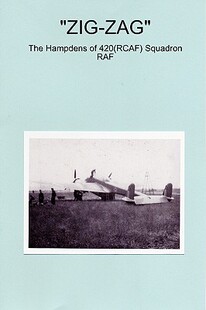 Zig 预售 Hampdens Zag The rcaf RAF Squadron 420