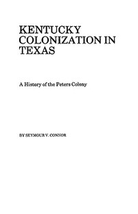 【预售】Kentucky Colonization in Texas