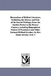 【预售】Illustrations of Biblical Literature, Exhibiting the