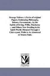 【预售】Strange Visitors: A Series of Original Papers,