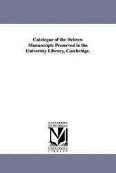 【预售】Catalogue of the Hebrew Manuscripts Preserved in the