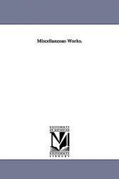 【预售】Miscellaneous Works.