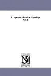【预售】A Legacy of Historical Gleanings, Vol. 1