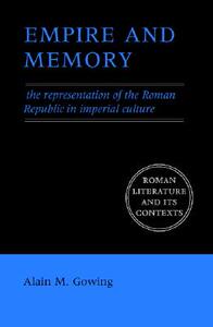 【预售】Empire and Memory: The Representation of the Roman